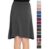 image:imageSTRETCH IS COMFORT Girls Skirts Flowy A Line Knee Length and Ankle Length  Elastic Waist Kids School Skirt Girls Maxi Skirt Black Skirt For Girls Faldas Para Nias Girls Long Skirt Long skirtsCharcoal Gray