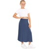 image:imageSTRETCH IS COMFORT Girls Skirts Flowy A Line Knee Length and Ankle Length  Elastic Waist Kids School Skirt Girls Maxi Skirt Black Skirt For Girls Faldas Para Nias Girls Long Skirt Long skirtsLight Navy