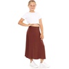 image:imageSTRETCH IS COMFORT Girls Skirts Flowy A Line Knee Length and Ankle Length  Elastic Waist Kids School Skirt Girls Maxi Skirt Black Skirt For Girls Faldas Para Nias Girls Long Skirt Long skirtsAlmond