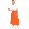 image:imageSTRETCH IS COMFORT Girls Skirts Flowy A Line Knee Length and Ankle Length  Elastic Waist Kids School Skirt Girls Maxi Skirt Black Skirt For Girls Faldas Para Nias Girls Long Skirt Long skirtsOrange