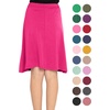 image:imageSTRETCH IS COMFORT Girls Skirts Flowy A Line Knee Length and Ankle Length  Elastic Waist Kids School Skirt Girls Maxi Skirt Black Skirt For Girls Faldas Para Nias Girls Long Skirt Long skirtsHot Pink
