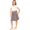 image:imageSTRETCH IS COMFORT Girls Skirts Flowy A Line Knee Length and Ankle Length  Elastic Waist Kids School Skirt Girls Maxi Skirt Black Skirt For Girls Faldas Para Nias Girls Long Skirt Long skirtsBoho Natural Floral