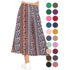 image:imageSTRETCH IS COMFORT Girls Skirts Flowy A Line Knee Length and Ankle Length  Elastic Waist Kids School Skirt Girls Maxi Skirt Black Skirt For Girls Faldas Para Nias Girls Long Skirt Long skirtsBoho Natural Floral