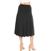 image:imageSTRETCH IS COMFORT Skirts for Women Midi Length  Skirts for Women Knee Length  Ankle Length  Work School Church WearBlack