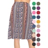 image:imageSTRETCH IS COMFORT Skirts for Women Midi Length  Skirts for Women Knee Length  Ankle Length  Work School Church WearBoho Natural Floral