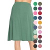 image:imageSTRETCH IS COMFORT Skirts for Women Midi Length  Skirts for Women Knee Length  Ankle Length  Work School Church WearGrass Green