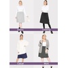 image:imageSTRETCH IS COMFORT Skirts for Women Midi Length  Skirts for Women Knee Length  Ankle Length  Work School Church WearHunter Green