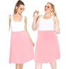 image:imageSTRETCH IS COMFORT Skirts for Women Midi Length  Skirts for Women Knee Length  Ankle Length  Work School Church WearLight Pink