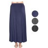 image:imageSTRETCH IS COMFORT Skirts for Women Midi Length  Skirts for Women Knee Length  Ankle Length  Work School Church WearNavy Blue