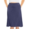image:imageSTRETCH IS COMFORT Skirts for Women Midi Length  Skirts for Women Knee Length  Ankle Length  Work School Church WearNavy Blue
