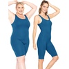 image:imageSTRETCH IS COMFORT Teamwear Womens Regular and Plus Size Cotton Tank UnitardTeal