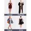 image:imageSTRETCH IS COMFORT Womens Plus Size Tank Unitard Athletic Rompers For WomenBlack