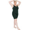 image:imageSTRETCH IS COMFORT Womens Plus Size Tank Unitard Athletic Rompers For WomenHunter Green