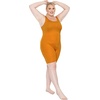 image:imageSTRETCH IS COMFORT Womens Plus Size Tank Unitard Athletic Rompers For WomenMustard Yellow