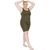 image:imageSTRETCH IS COMFORT Womens Plus Size Tank Unitard Athletic Rompers For WomenOlive Green
