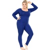 image:imageSTRETCH IS COMFORT Womens Plus Size Tank Unitard Athletic Rompers For WomenRoyal Blue