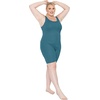 image:imageSTRETCH IS COMFORT Womens Plus Size Tank Unitard Athletic Rompers For WomenTeal