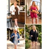image:imageSTRETCH IS COMFORT Womens Plus Size Tank Unitard Athletic Rompers For WomenTurquoise