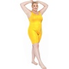 image:imageSTRETCH IS COMFORT Womens Plus Size Tank Unitard Athletic Rompers For WomenYellow