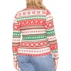 image:imageWomens Turtle Neck  Long Sleeve and Sleeveless Top  Plus Size XL7X  Tops Women White Turtleneck WomenRed Reindeer