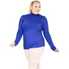 image:imageWomens Turtle Neck  Long Sleeve and Sleeveless Top  Plus Size XL7X  Tops Women White Turtleneck WomenRoyal Blue