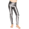 image:imageSTRETCH IS COMFORT Girls Metallic Leggings  Sparkly Dance Pants  Shiny Stretch Tights  Gold Leggings Girls Pink NeonChrome