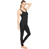 image:imageSTRETCH IS COMFORT Teamwear Womens Regular and Plus Size Cotton Tank UnitardBlack Nylon