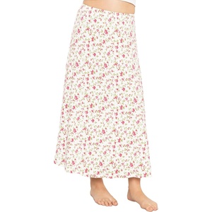image:imageSTRETCH IS COMFORT Girls Skirts Flowy A Line Knee Length and Ankle Length  Elastic Waist Kids School Skirt Girls Maxi Skirt Black Skirt For Girls Faldas Para Nias Girls Long Skirt Long skirtsPink Rose Vine
