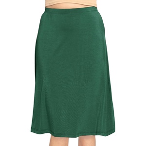image:imageSTRETCH IS COMFORT Skirts for Women Midi Length  Skirts for Women Knee Length  Ankle Length  Work School Church WearHunter Green