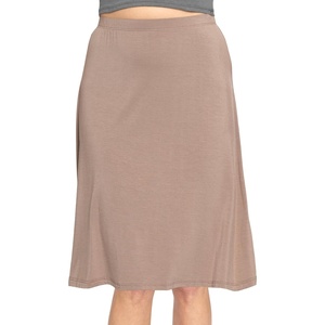 image:imageSTRETCH IS COMFORT Skirts for Women Midi Length  Skirts for Women Knee Length  Ankle Length  Work School Church WearMocha